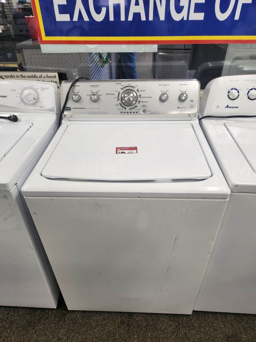GREAT MAYTAG HE WASHER! WITH A FULL WARRANTY