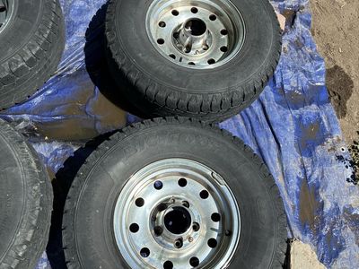 15” wheels and tires