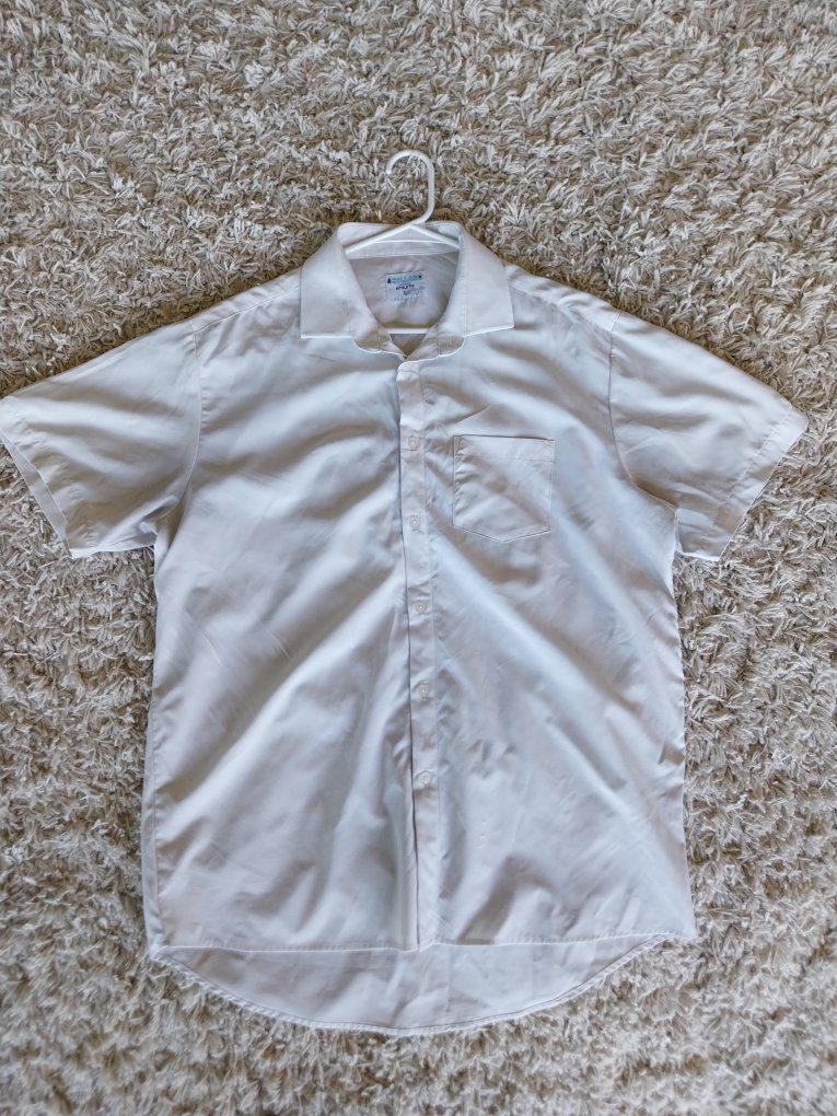 used andcollar shirts 6 count large athletic short sleeve
