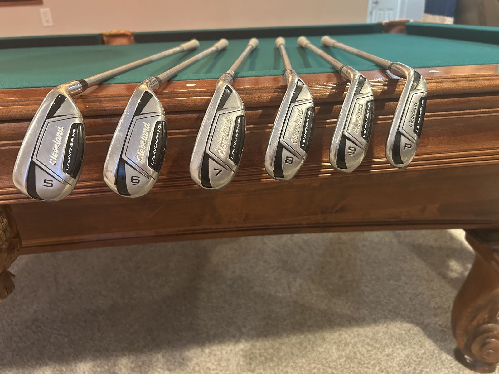 Cleveland Launcher HB Set! 5-PW!!!