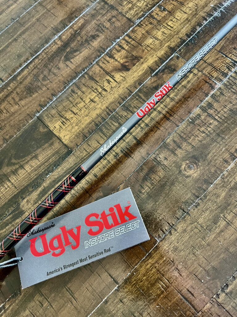 NEW Ugly Stik Inshore 7 Ft 1-Pc Spin Fishing Rod