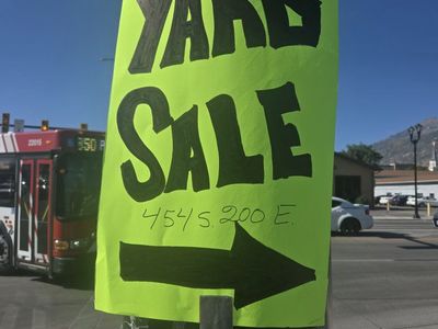multifamily yard sale