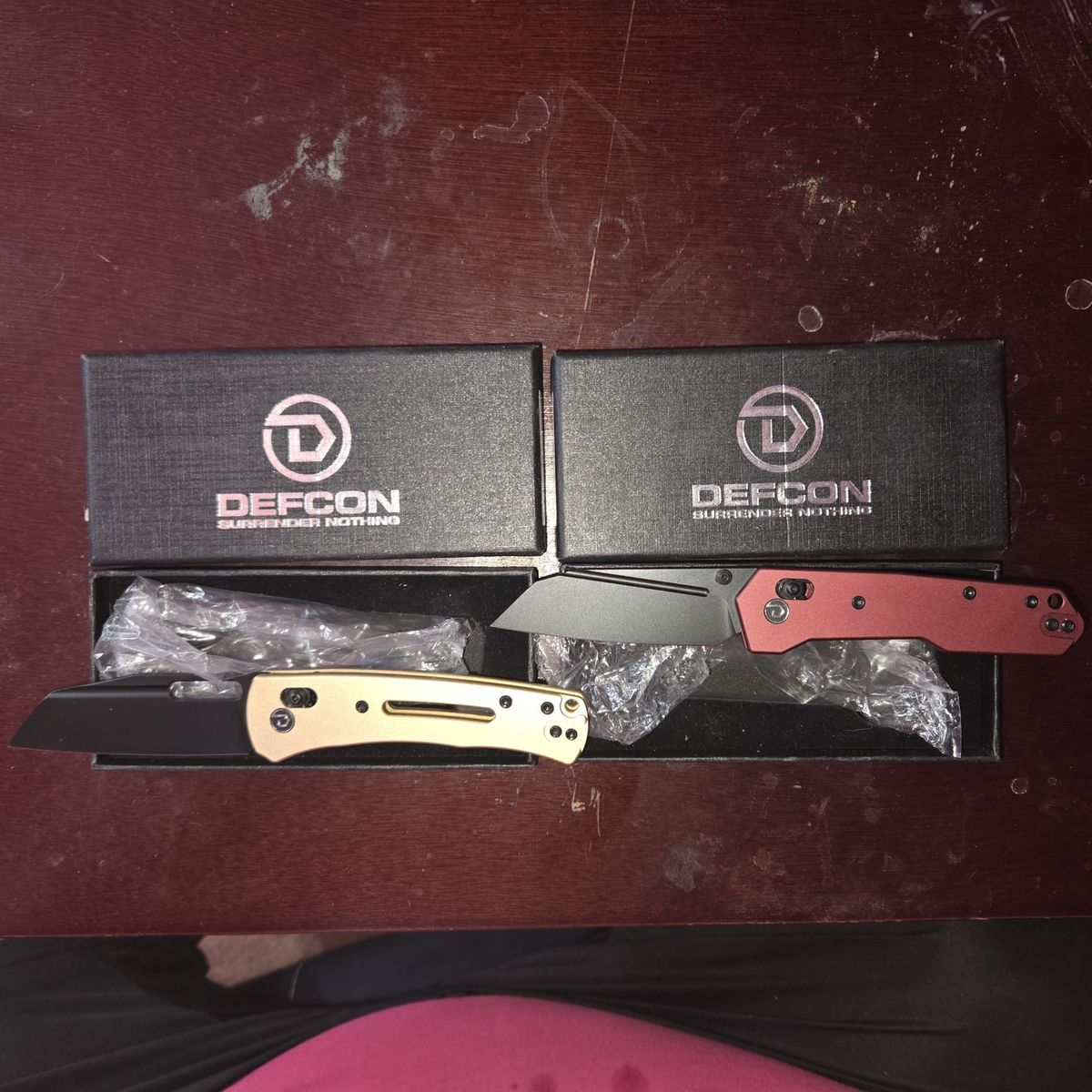 2 defcon alum and 14c28n new both 30