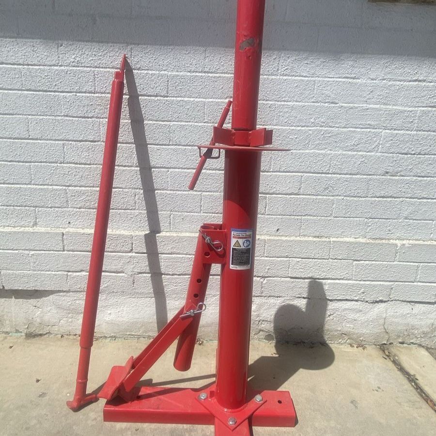 Manual tire changer