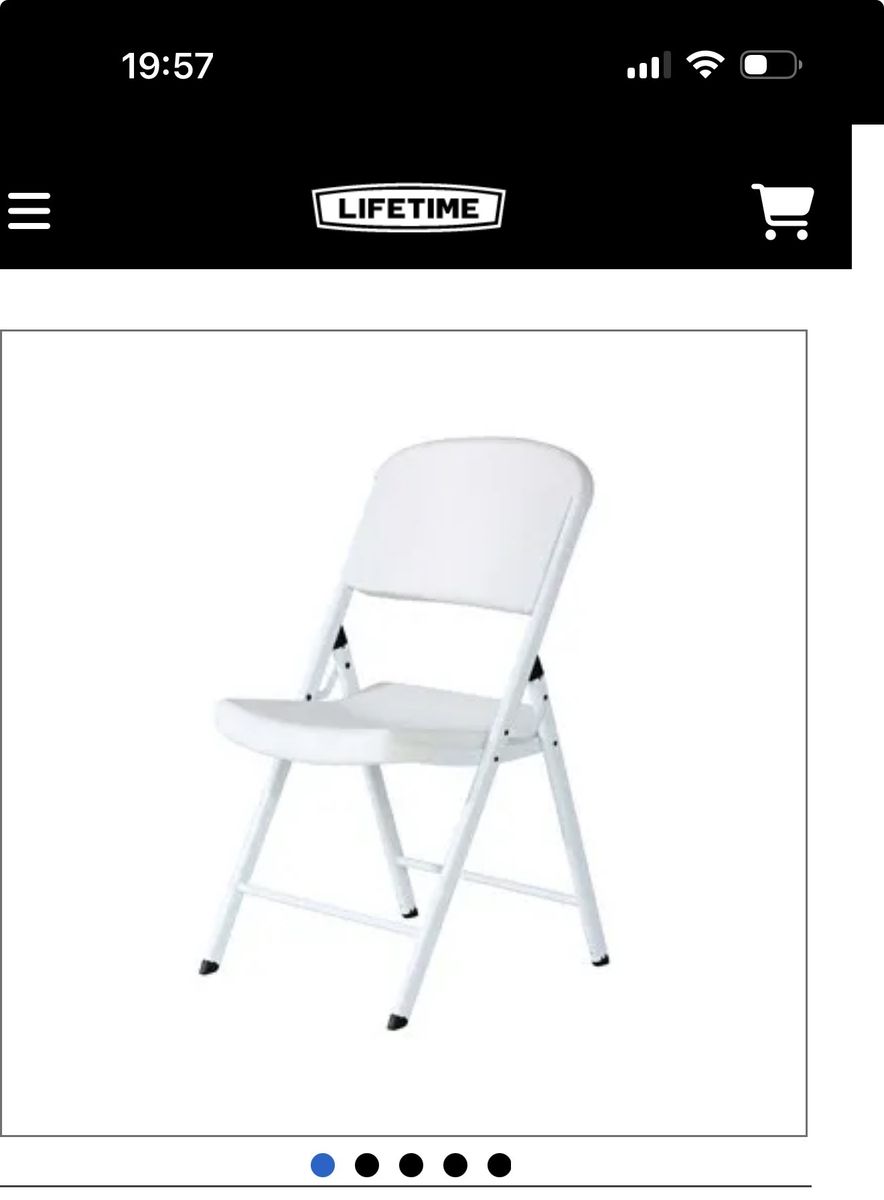 Lifetime folding chairs
