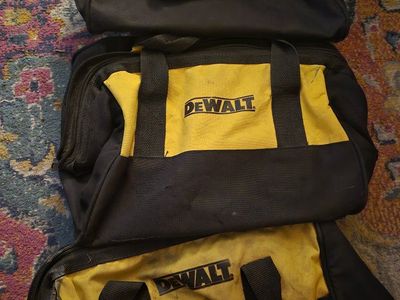 DEWALT Tool Bags - Set of 3 Black & Yellow