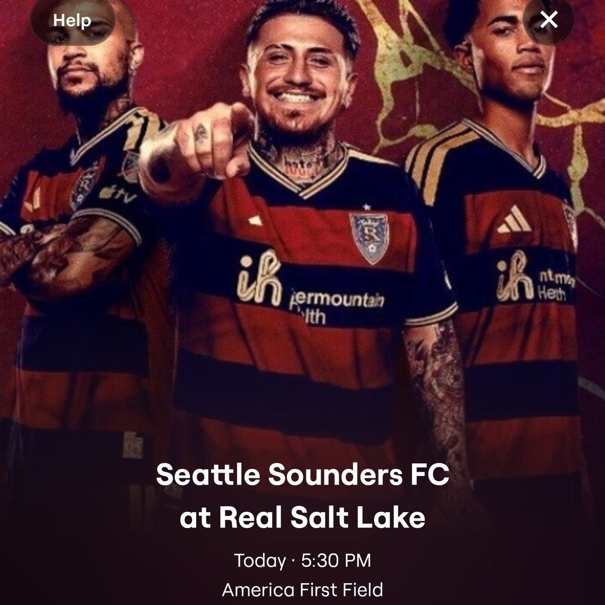 Real Salt Lake vs Seattle Sounders