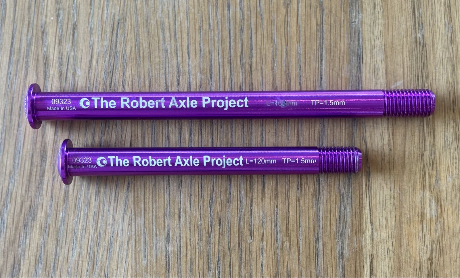 Chris King Violet Thru Axles