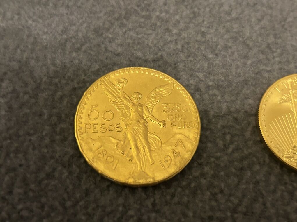 Mexico 50 Gold Pesos