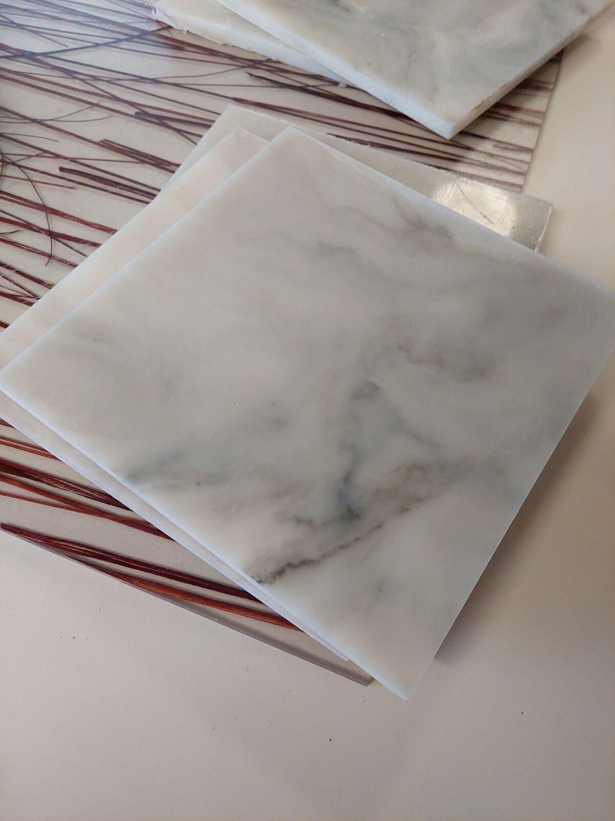 Beautiful Stone Tablets- Display, Serving - 6 , 8x8 size