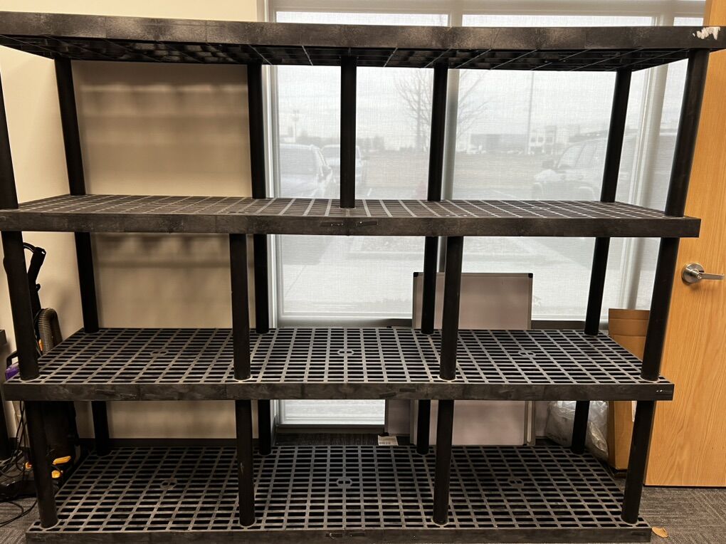 Structural Plastics Shelving 94 x 24 x 75