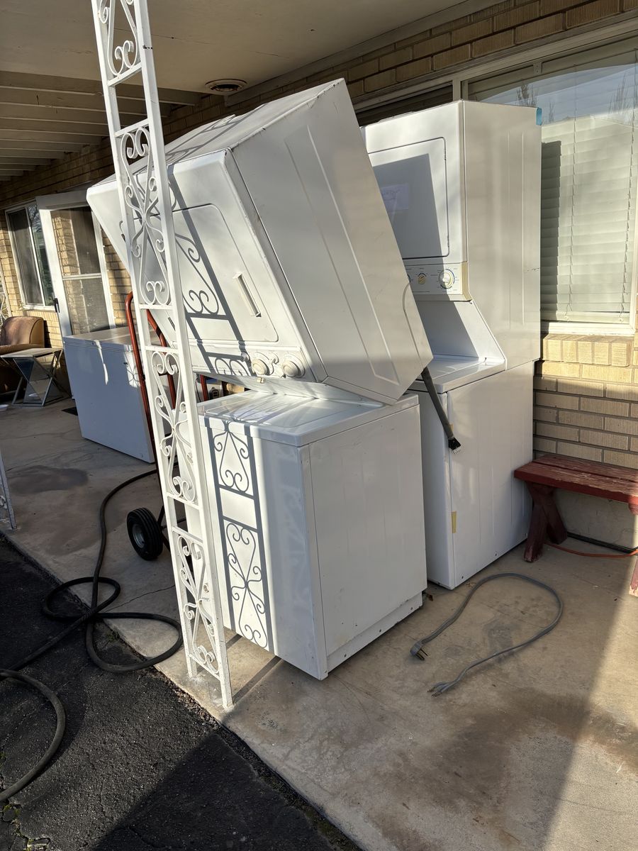 Two Stackable Washers And dryers