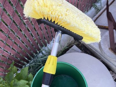 Telescoping Flow-Thru Car Wash Brush