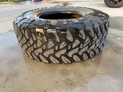Free 37 x 12.5x 17 Toyo spare tire