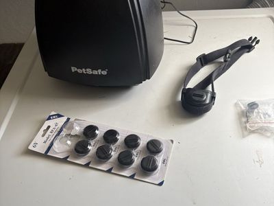 PetSafe Bark Control System w/ Collar & EBL RFA-67 Replacement Batteries 6V