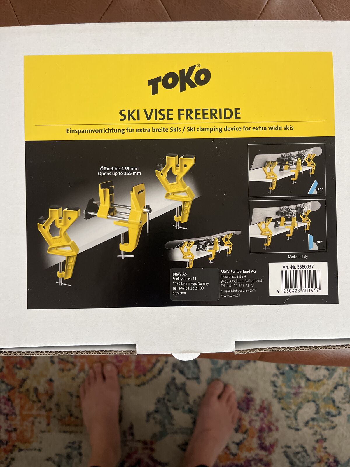 Toko, Ski Vise Freeride