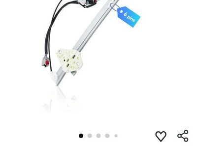 Front Driver Side Power Window Regulator w/Motor for 02-06 Honda CRV 6-Pin 72250S9AA02 741-302