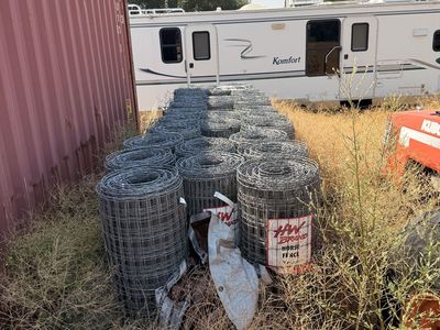 38 Rolls – 48" x 100' Non-Climb Horse Fence – New – 12.5 Gauge