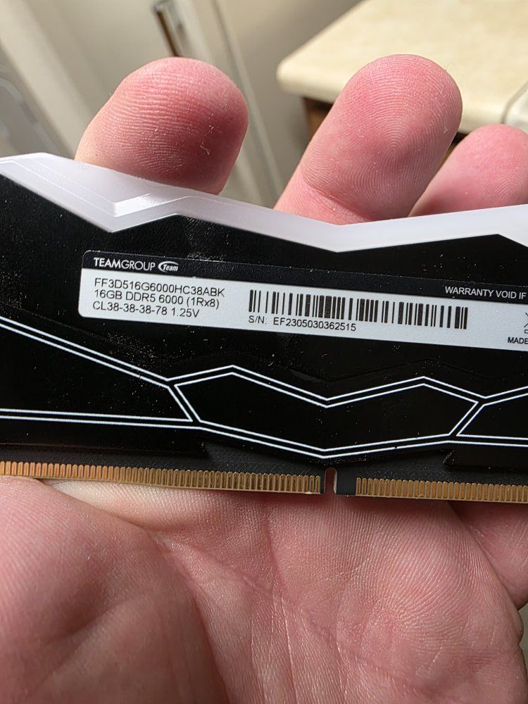 T-force ddr5 ram stick
