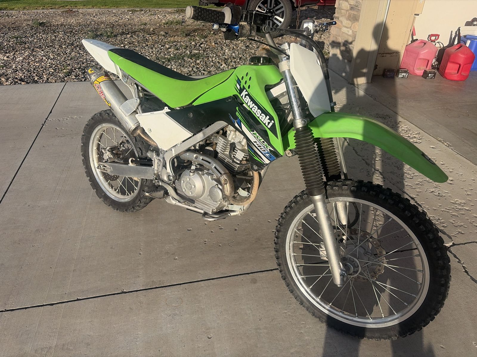 2013 Kawasaki KLX 140L Dirt Bike