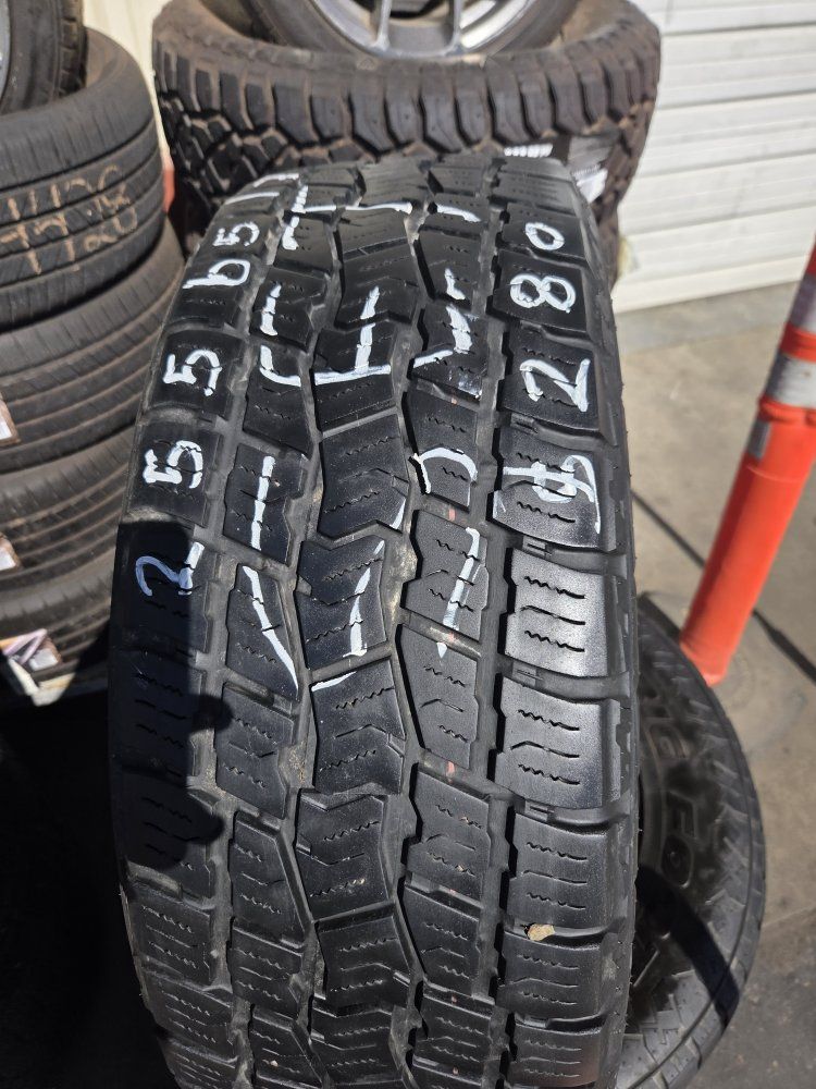 SET OF 255/65R17 BIG O
