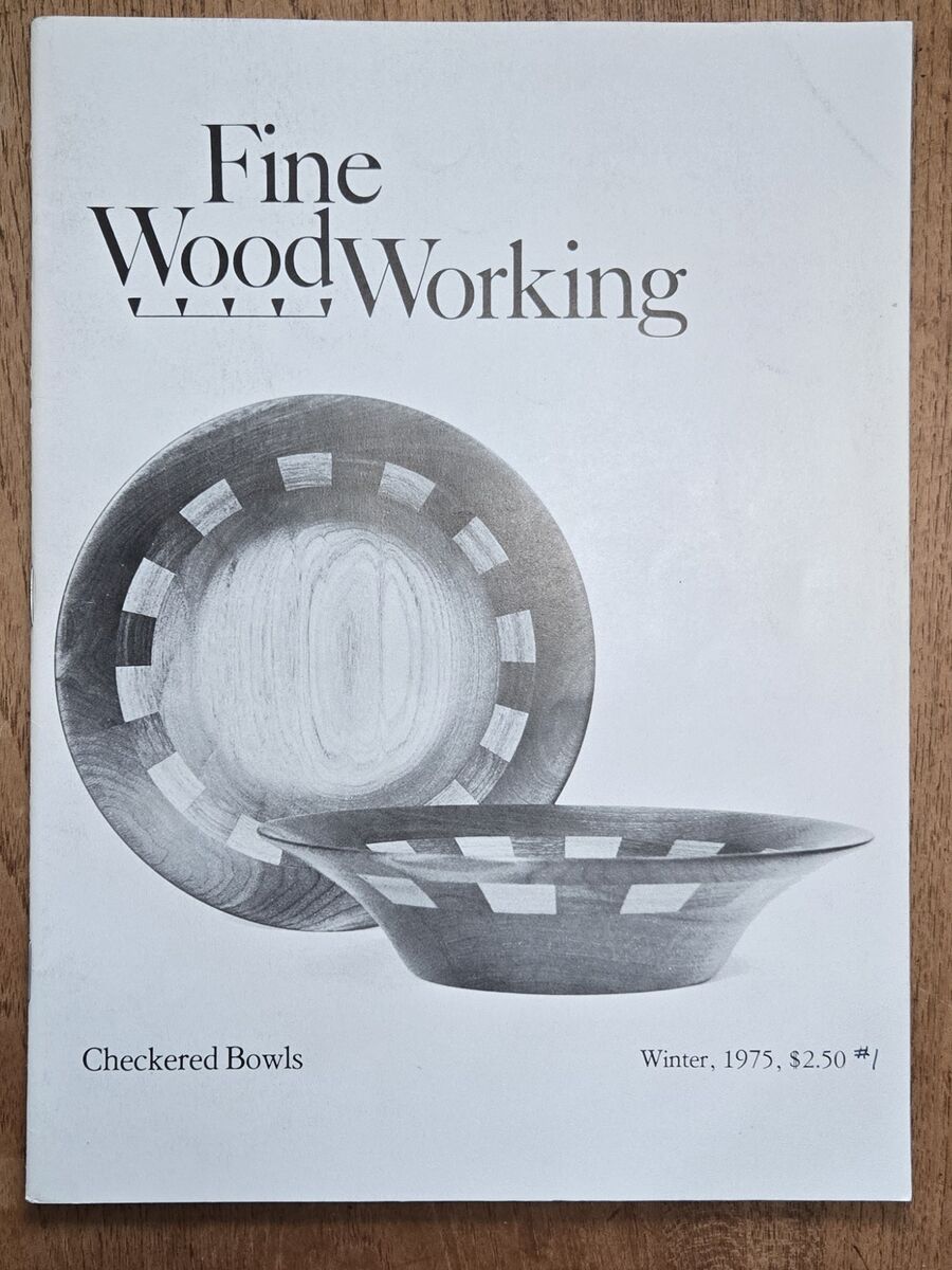 Fine WoodWorking Magazine - Issues 1 (Winter 1975) - 317 (Nov/Dev 2024) Complete