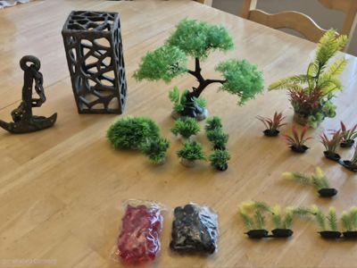 Artificial Aquarium Plants And Decorations