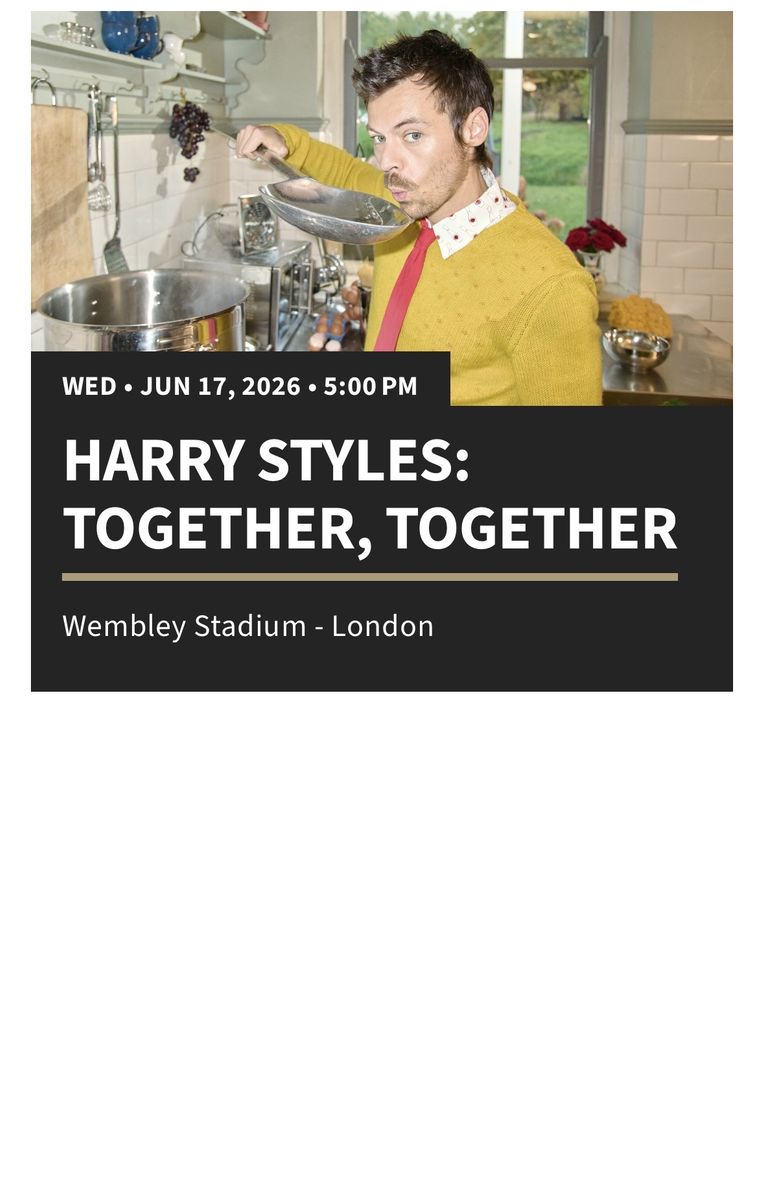 Harry Styles Tickets