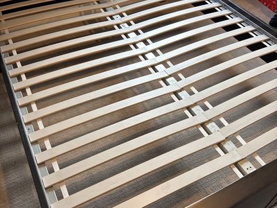 Slatted Bed Base, Queen, Ikea Sultan Luroy