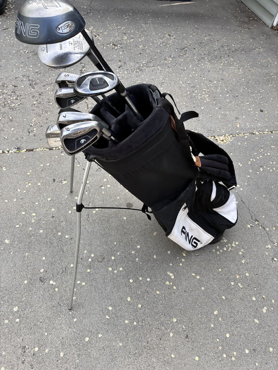 Men's Ping Adams Top Flite Golf Clubs Set