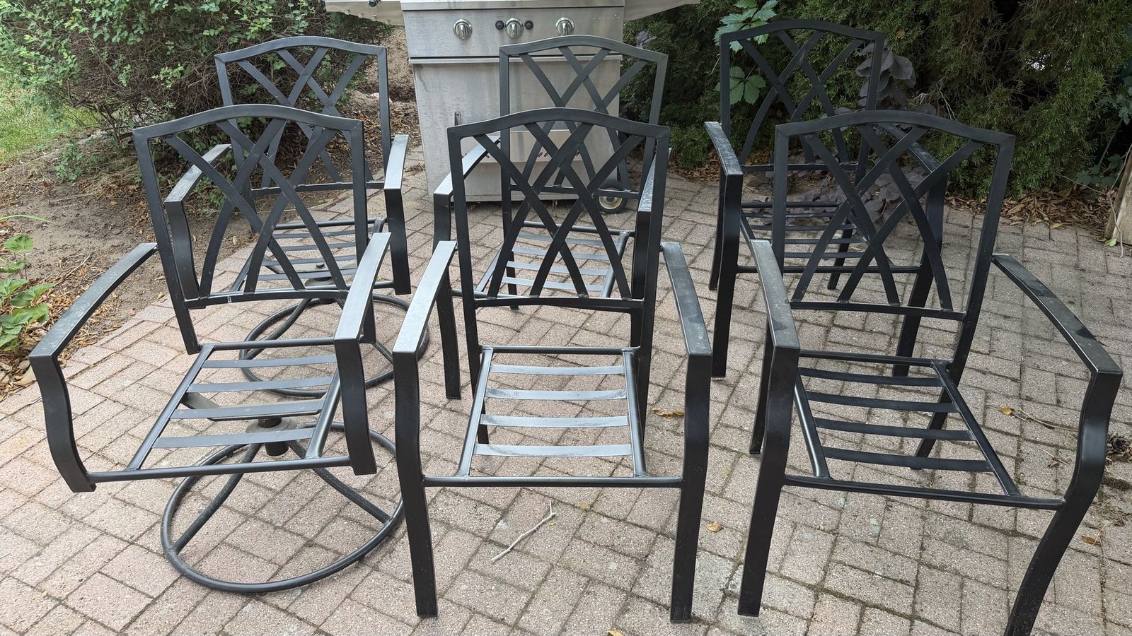 Patio Chairs W/O Cushions