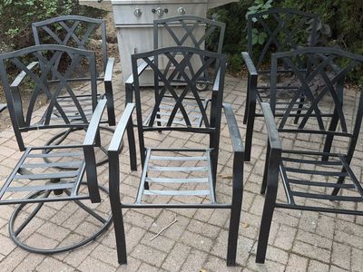 Patio Chairs W/O Cushions