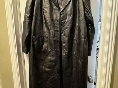 Leather Trenchcoat