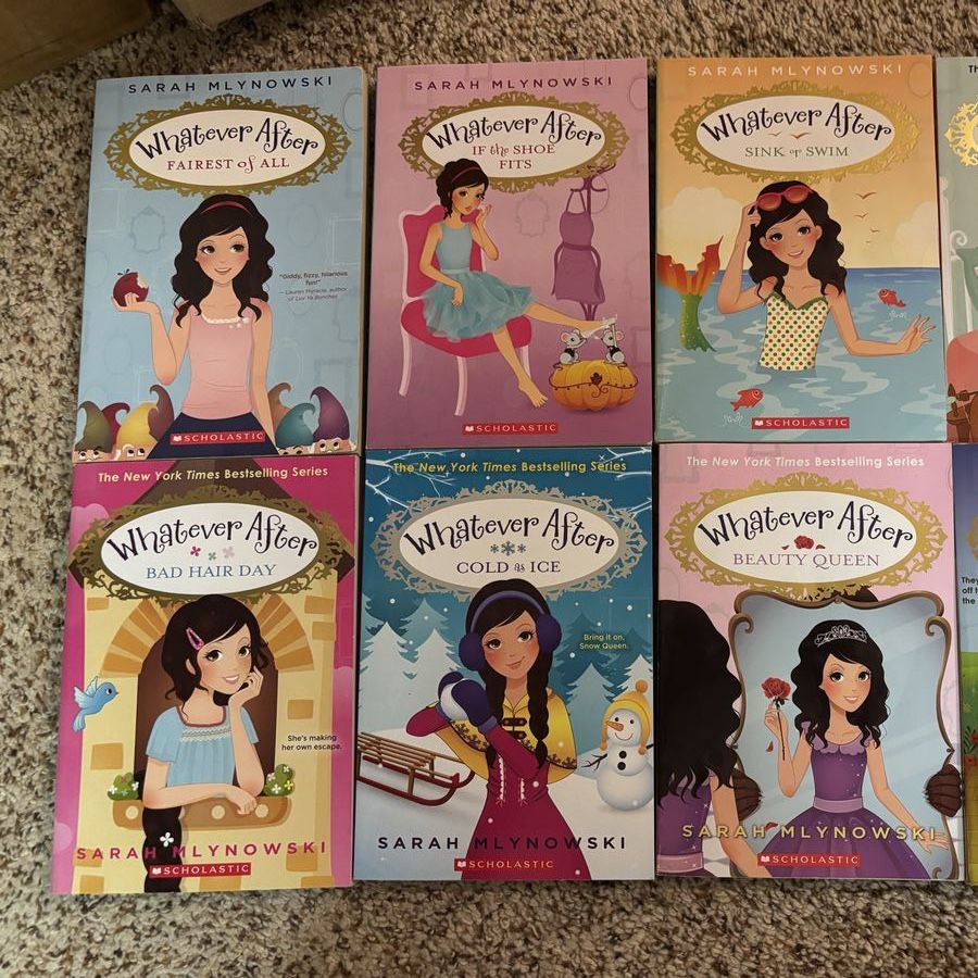 Whatever After Series Lot of 8 Books by Sarah Mlynowski - Childrens Fiction