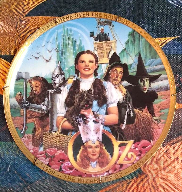 Wizard of Oz collector plate