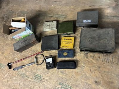 OTC Digital Timing Light, Balkamp Compression Tester, AMMCO Brake Bleeder etc. - Mechanic - Man Cave