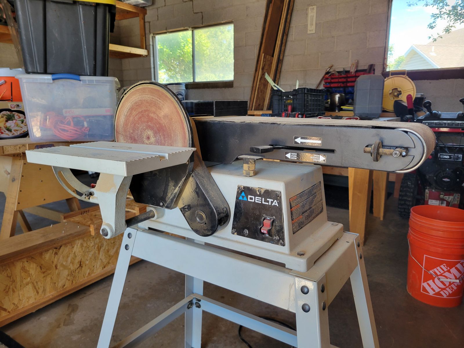Delta Disc and Belt Sander Combo 120v - 1.0 hp