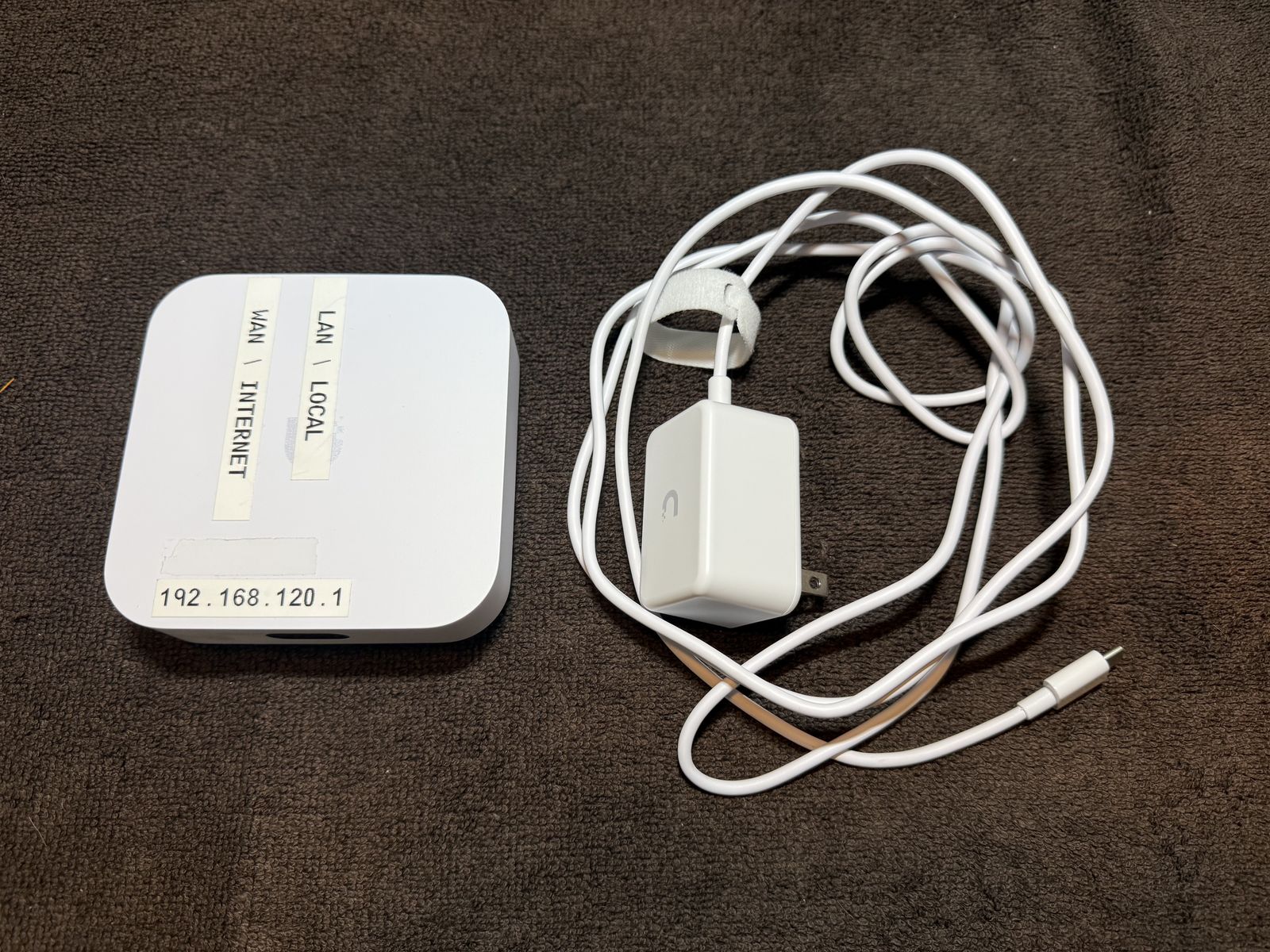 Ubiquiti UniFi Express (UX) Gateway and Router with Power Adapter