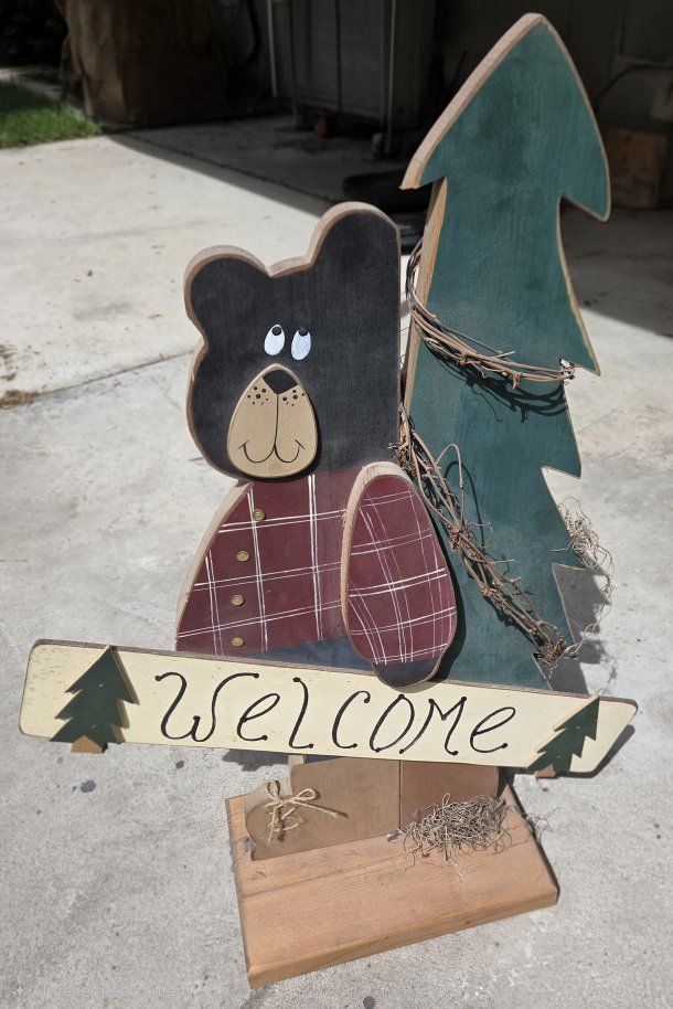 Wooden Bear