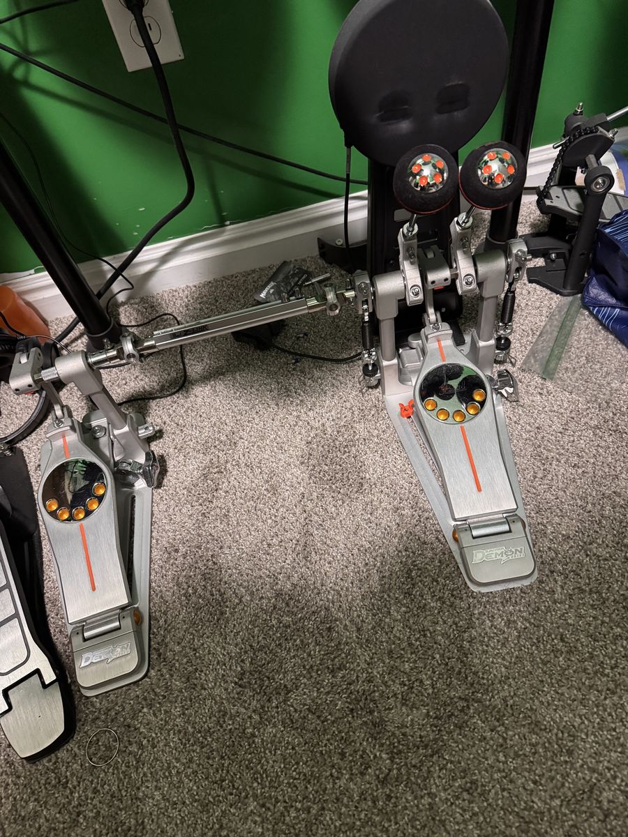 Pearl P3002D Eliminator Demon Drive Double Bass Drum Pedal