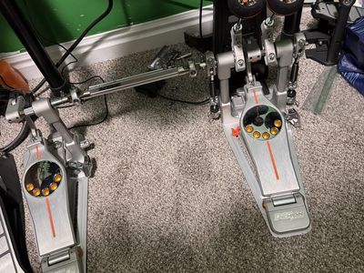Pearl P3002D Eliminator Demon Drive Double Bass Drum Pedal