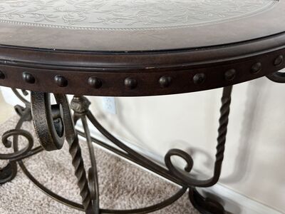 Ashley Furniture, Dark Brown Sofa Table