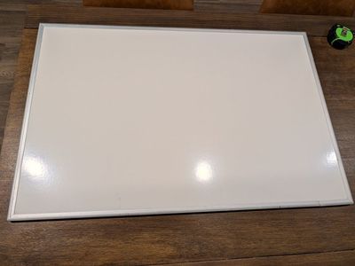 Whiteboard 24x36 Inches Dry Erase Board Aluminum Frame