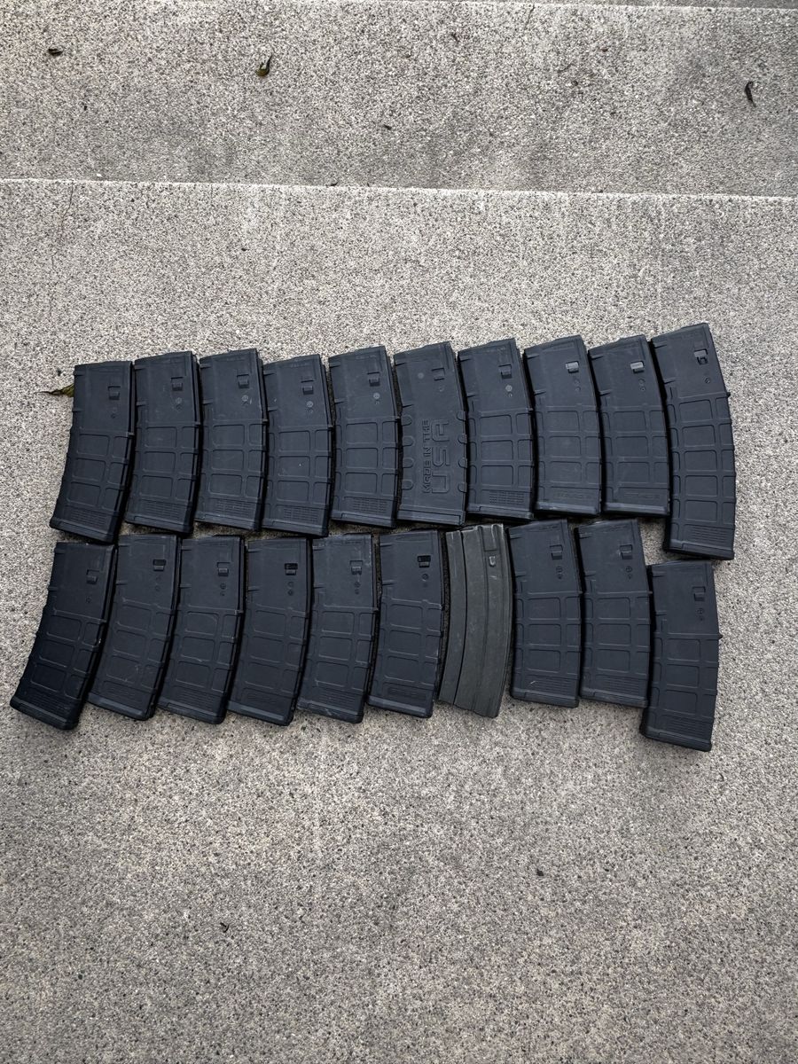 20x PMAG AR-15 5.56 Magazines | 30 rd and 40 rd