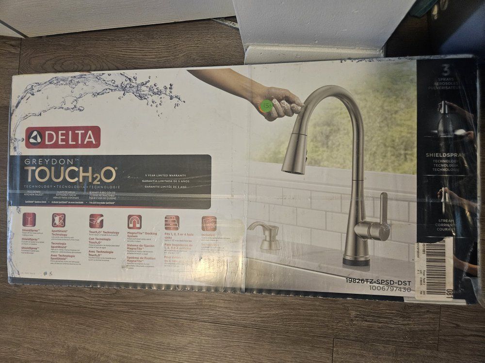 Delta toucH2o faucet