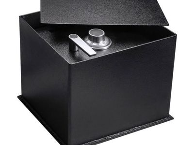 Barska 0.89 cu. ft. Floor Safe - New, Undisguised Security for Valuables with Drop Slot