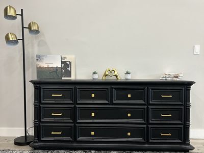 Refinished 9 Drawer Dresser