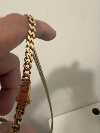 14K Gold Cuban