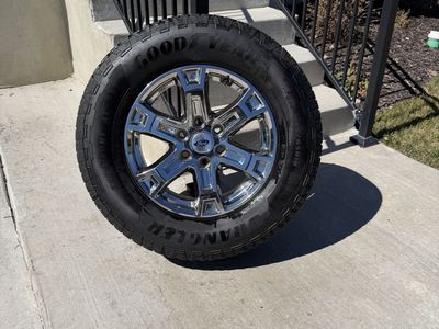 Ford F150 Rims and Tires 275/65R18 Goodyear