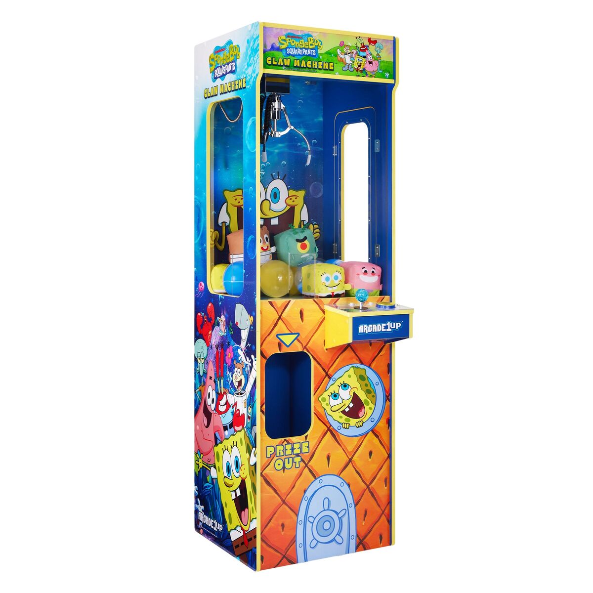 Arcade1Up Claw Machine, SpongeBob SquarePants with Customizable Price Department 1968959 #104969
